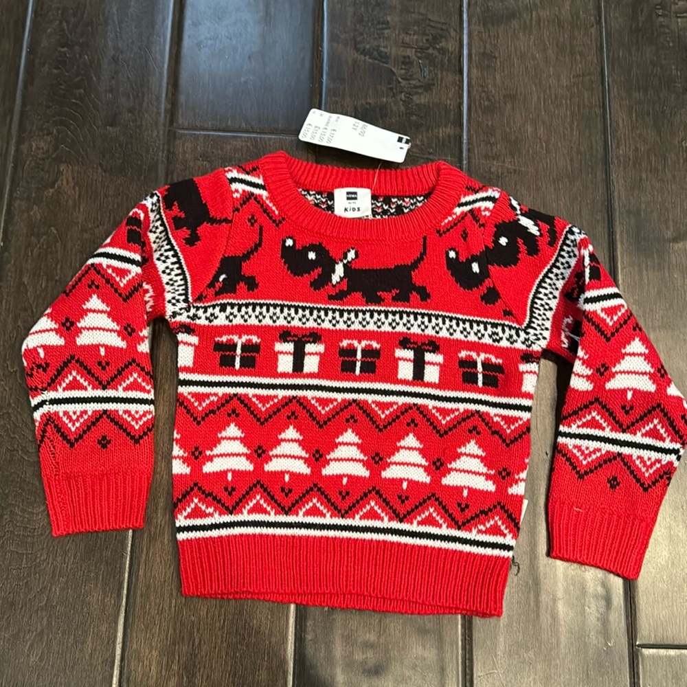 💜3/$15 Hema Kids 86/92 Christmas Sweater
